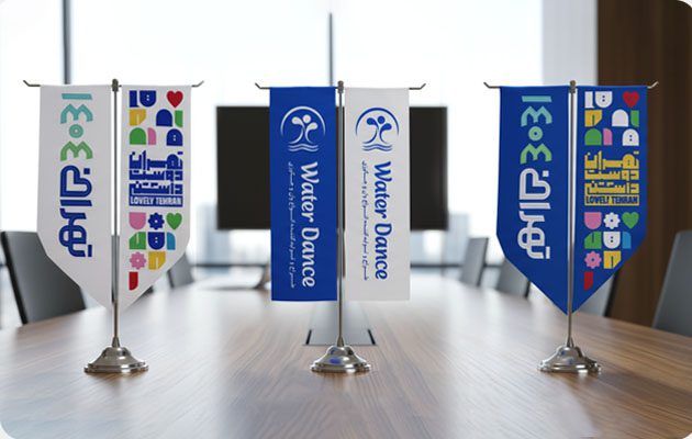 پرچم رومیزی تی