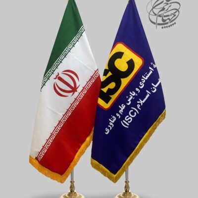 پرچم تشریفات دورو معمولی مخمل