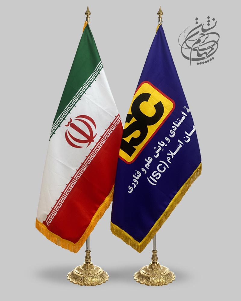 پرچم تشریفات دورو معمولی مخمل