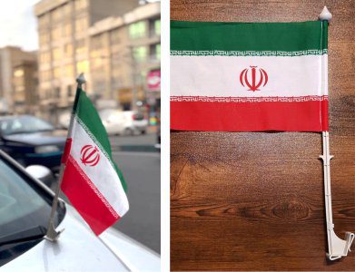 پرچم ماشینی ایران