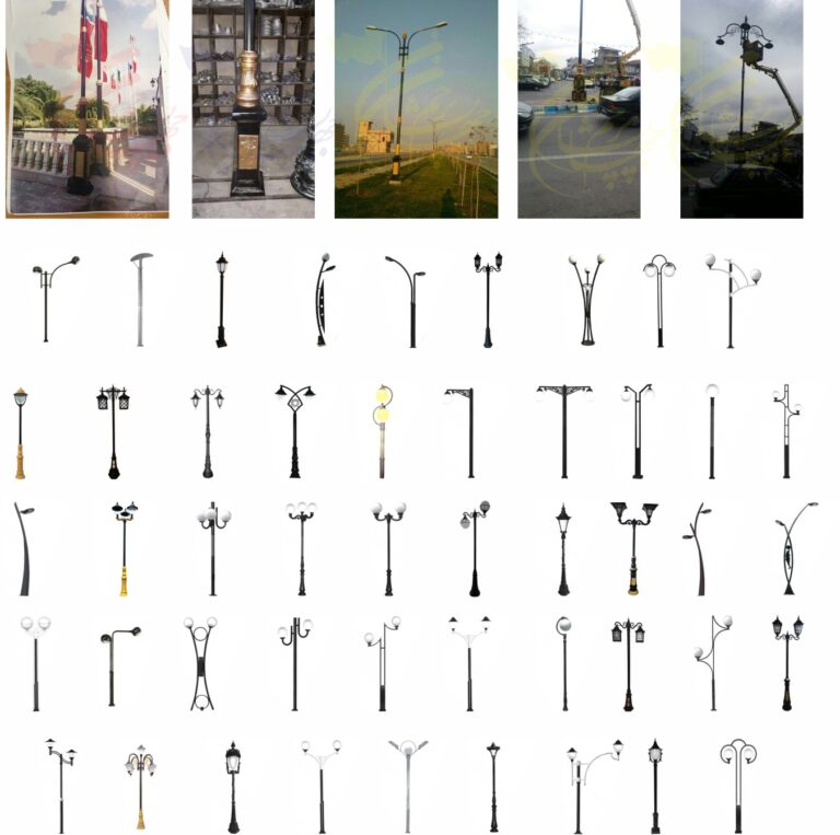 انواع میله پرچم دکوراتیو